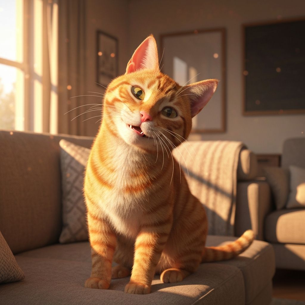 dementia cat on couch